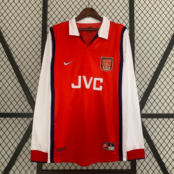 Tailandia Camiseta Arsenal 1st ML Retro 1998 1999